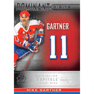 Insertní karty - Gartner Mike - 2020-21 SP Signature Edition Legends Dominant Digits No.46