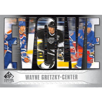 Insertní karty - Gretzky Wayne - 2020-21 SP Signature Edition Legends Evolve No.1