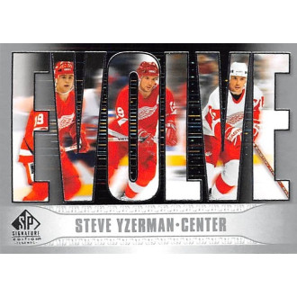 Insertní karty - Yzerman Steve - 2020-21 SP Signature Edition Legends Evolve No.6