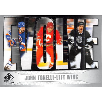 Insertní karty - Tonelli John - 2020-21 SP Signature Edition Legends Evolve No.8