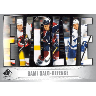 Insertní karty - Salo Sami - 2020-21 SP Signature Edition Legends Evolve No.10