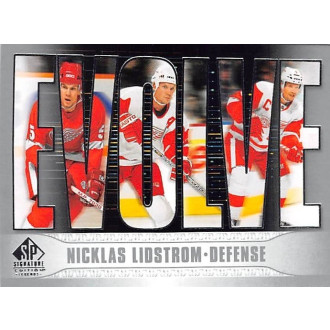 Insertní karty - Lidstrom Nicklas - 2020-21 SP Signature Edition Legends Evolve No.35