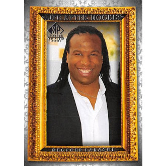 Insertní karty - Laraque Georges - 2020-21 SP Signature Edition Legends Life After Hockey No.11