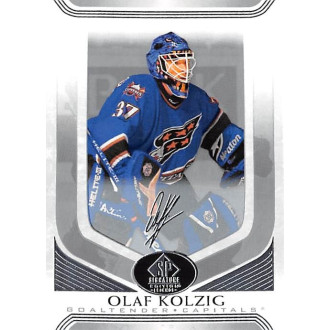 Paralelní karty - Kolzig Olaf - 2020-21 SP Signature Edition Legends Silver Script No.10