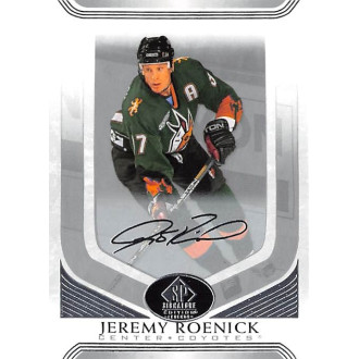 Paralelní karty - Roenick Jeremy - 2020-21 SP Signature Edition Legends Silver Script No.18
