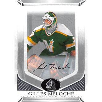 Paralelní karty - Meloche Gilles - 2020-21 SP Signature Edition Legends Silver Script No.118