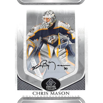 Paralelní karty - Mason Chris - 2020-21 SP Signature Edition Legends Silver Script No.137