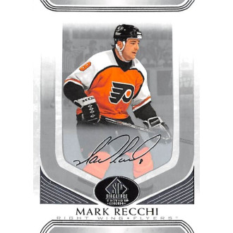 Paralelní karty - Recchi Mark - 2020-21 SP Signature Edition Legends Silver Script No.188