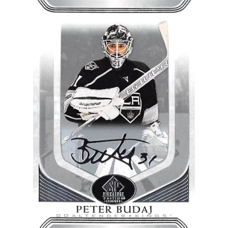 Paralelní karty - Budaj Peter - 2020-21 SP Signature Edition Legends Silver Script No.211