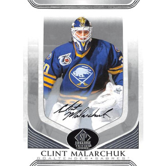 Paralelní karty - Malarchuk Clint - 2020-21 SP Signature Edition Legends Silver Script No.220