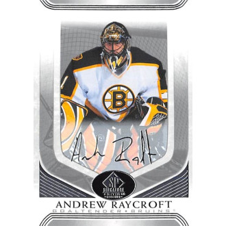 Paralelní karty - Raycroft Andrew - 2020-21 SP Signature Edition Legends Silver Script No.229