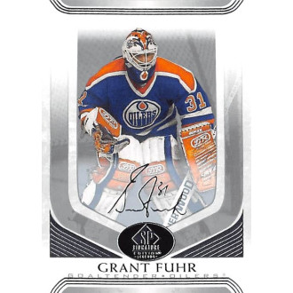 Paralelní karty - Fuhr Grant - 2020-21 SP Signature Edition Legends Silver Script No.316