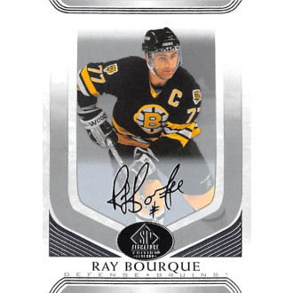 Paralelní karty - Bourque Ray - 2020-21 SP Signature Edition Legends Silver Script No.349