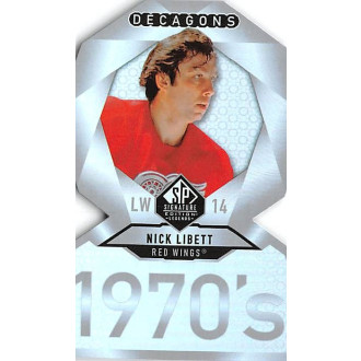 Insertní karty - Libett Nick - 2020-21 SP Signature Edition Legends Decagons No.24