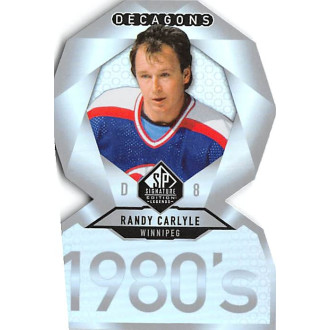 Insertní karty - Carlyle Randy - 2020-21 SP Signature Edition Legends Decagons No.29