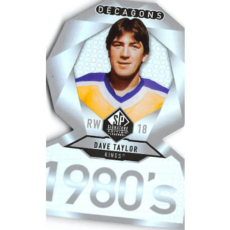 Insertní karty - Taylor Dave - 2020-21 SP Signature Edition Legends Decagons No.32