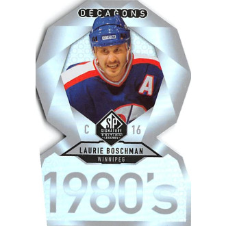 Insertní karty - Boschman Laurie - 2020-21 SP Signature Edition Legends Decagons No.38