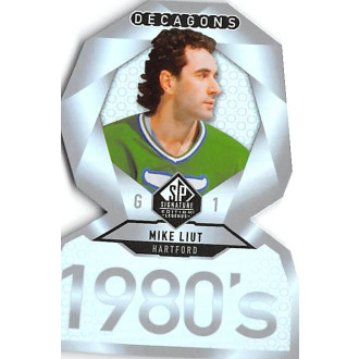 Insertní karty - Liut Mike - 2020-21 SP Signature Edition Legends Decagons No.42