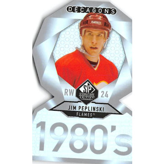 Insertní karty - Peplinski Jim - 2020-21 SP Signature Edition Legends Decagons No.52