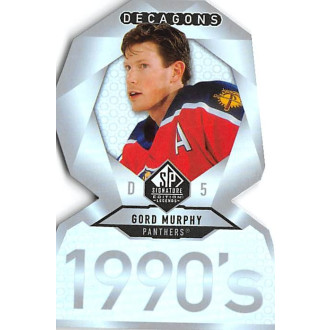 Insertní karty - Murphy Gord - 2020-21 SP Signature Edition Legends Decagons No.69