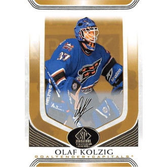 Paralelní karty - Kolzig Olaf - 2020-21 SP Signature Edition Legends Gold No.10