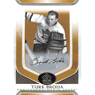 Paralelní karty - Broda Turk - 2020-21 SP Signature Edition Legends Gold No.43