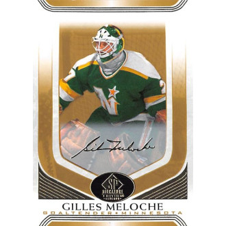 Paralelní karty - Meloche Gilles - 2020-21 SP Signature Edition Legends Gold No.118