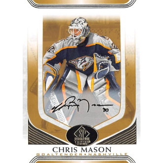 Paralelní karty - Mason Chris - 2020-21 SP Signature Edition Legends Gold No.137