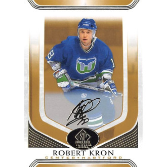 Paralelní karty - Kron Robert - 2020-21 SP Signature Edition Legends Gold No.210