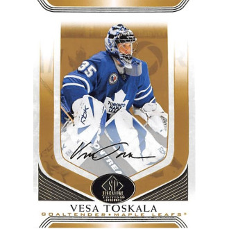Paralelní karty - Toskala Vesa - 2020-21 SP Signature Edition Legends Gold No.281