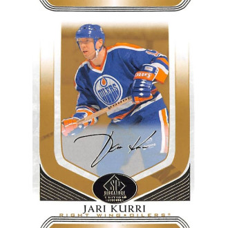 Paralelní karty - Kurri Jari - 2020-21 SP Signature Edition Legends Gold No.347