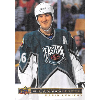 Insertní karty - Lemieux Mario - 2020-21 SP Signature Edition Legends Canvas Legends No.1