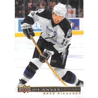 Insertní karty - Richards Brad - 2020-21 SP Signature Edition Legends Canvas Legends No.4