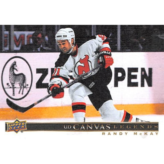 Insertní karty - McKay Randy - 2020-21 SP Signature Edition Legends Canvas Legends No.33