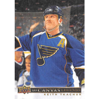 Insertní karty - Tkachuk Keith - 2020-21 SP Signature Edition Legends Canvas Legends No.40