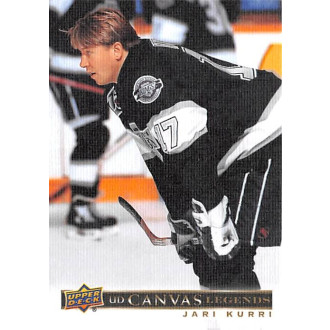 Insertní karty - Kurri Jari - 2020-21 SP Signature Edition Legends Canvas Legends No.44