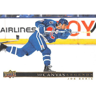 Insertní karty - Sakic Joe - 2020-21 SP Signature Edition Legends Canvas Legends No.53