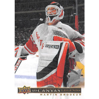 Insertní karty - Brodeur Martin - 2020-21 SP Signature Edition Legends Canvas Legends No.59