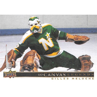 Insertní karty - Meloche Gilles - 2020-21 SP Signature Edition Legends Canvas Legends No.60