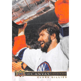 Insertní karty - Gillies Clark - 2020-21 SP Signature Edition Legends Canvas Legends No.74