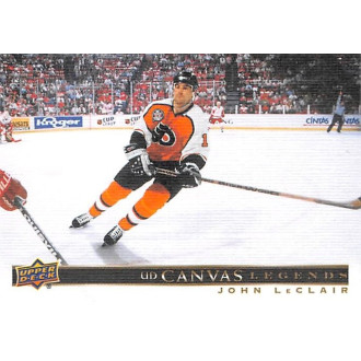 Insertní karty - LeClair John - 2020-21 SP Signature Edition Legends Canvas Legends No.81