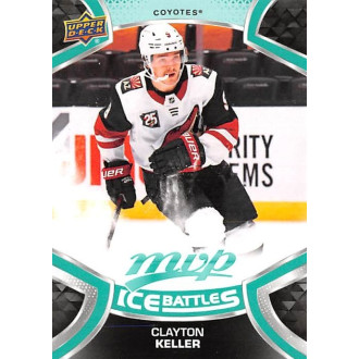 Paralelní karty - Keller Clayton - 2021-22 MVP Ice Battles No.9