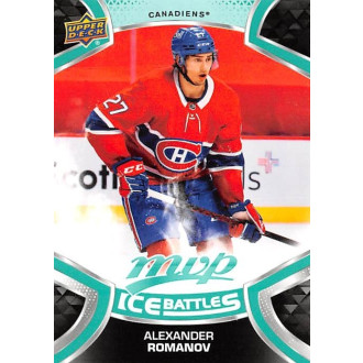 Paralelní karty - Romanov Alexander - 2021-22 MVP Ice Battles No.27