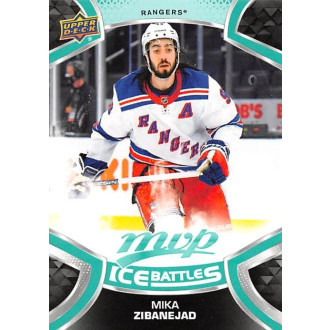 Paralelní karty - Zibanejad Mika - 2021-22 MVP Ice Battles No.93