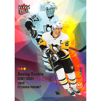 Insertní karty - Crosby Sidney - 2021-22 Ultra Seeing Double No.15