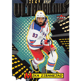 Insertní karty - Zibanejad Mika - 2021-22 Ultra Ultrabilities No.13