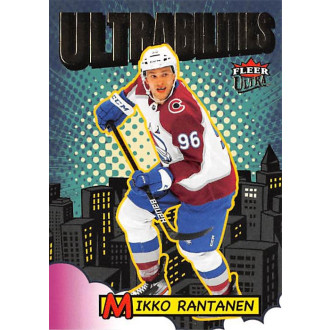 Insertní karty - Rantanen Mikko - 2021-22 Ultra Ultrabilities No.25
