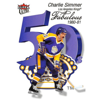 Insertní karty - Simmer Charlie - 2021-22 Ultra Fabulous 50 No.33