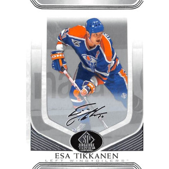 Paralelní karty - Tikkanen Esa - 2020-21 SP Signature Edition Legends Silver Script No.12