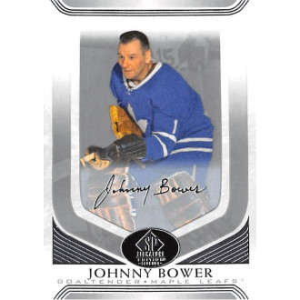 Paralelní karty - Bower Johnny - 2020-21 SP Signature Edition Legends Silver Script No.326